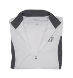 Women's White/Grey Quarter Zip