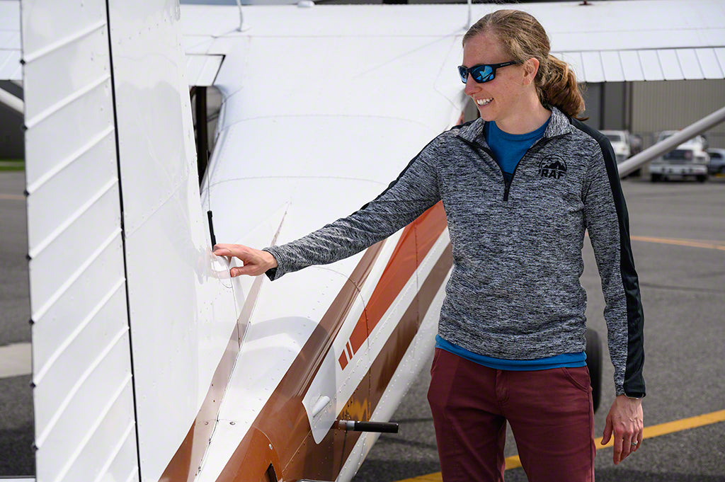 Women's Black/Grey Quarter Zip