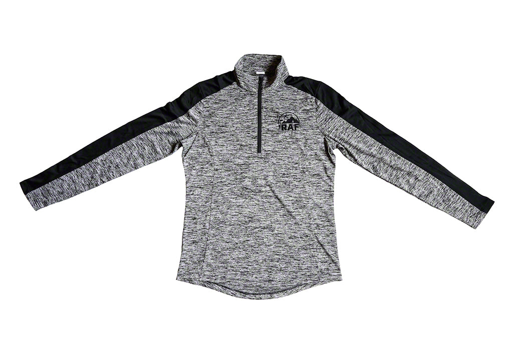 Women's Black/Grey Quarter Zip
