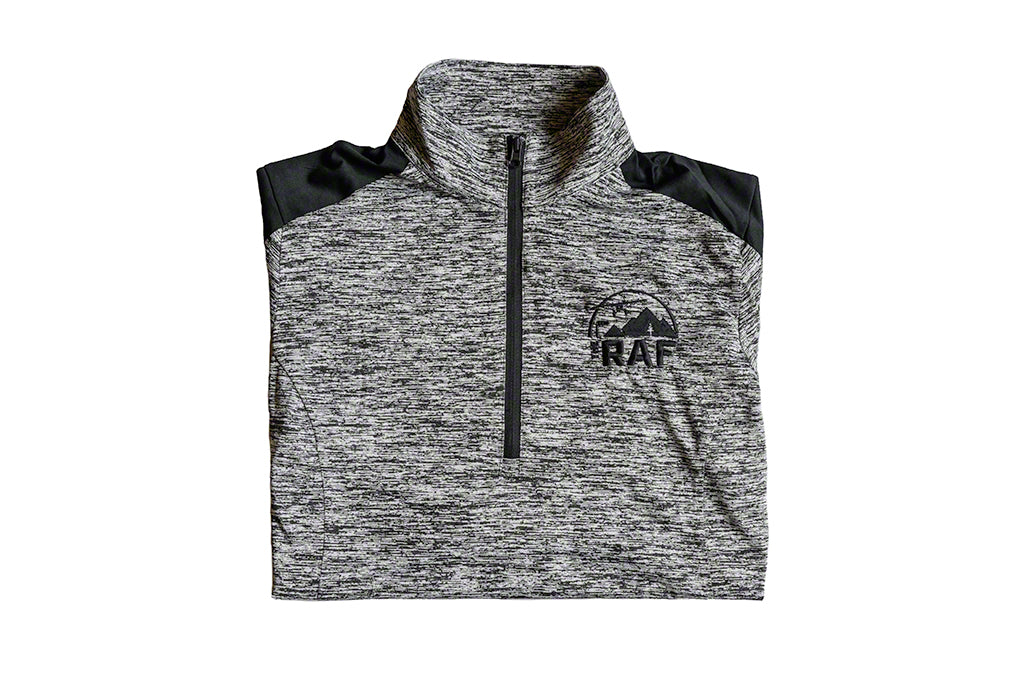 Women's Black/Grey Quarter Zip