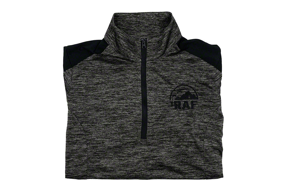 Women's Black/Grey Quarter Zip