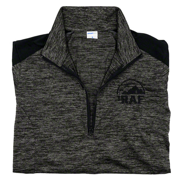 Women's Black/Grey Quarter Zip