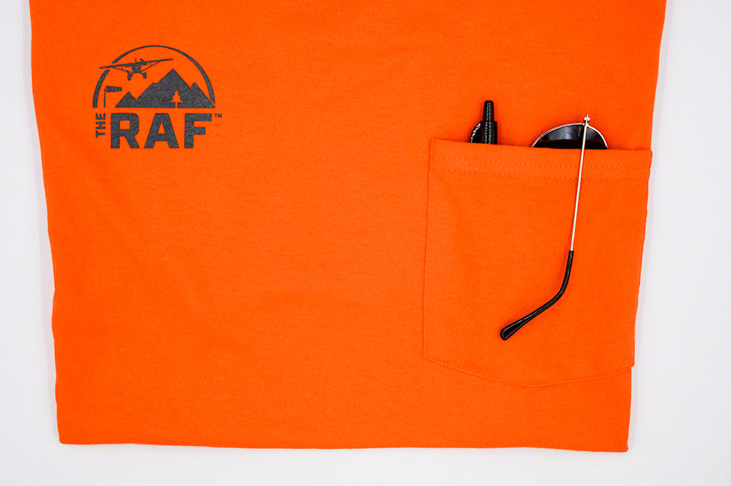 Orange Shirt w/Pocket