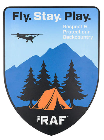 Fly. Stay. Play. Sign