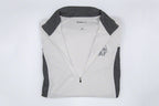 Women's White/Grey Quarter Zip